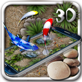 Free Koi Fish 3D Theme With Animation icon