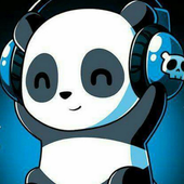 Cute Anime Panda Wallpaper New icon
