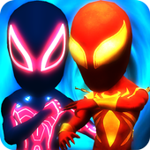 iron Spider Stick Man Rush icon