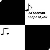 tuts piano - shape of you on 9Apps