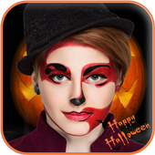 Halloween Makeup Camera Editor icon