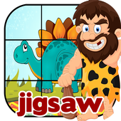 dinosaur lego jigsaw puzzle icon