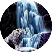 Waterfall live wallpaper icon