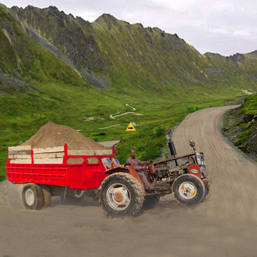 Tractor Trolley Offroad Farming Simulator 2021 icon