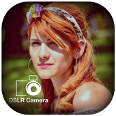 DSLR Camera-Blurred,Personal,social camera icon