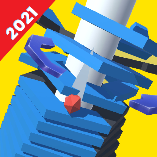 Stack Ball 3D, 😍 Stack Puzzle Game, New Game 2021 icon
