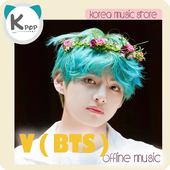 V (BTS) Offline Music - Kpop icon