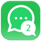 Clonapp &amp;Multicompte  whats-Multi chat icon