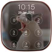 Kitty Cat Keypad Lock Screen