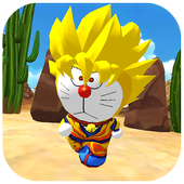 3D Super Dragon Cat Run Z icon