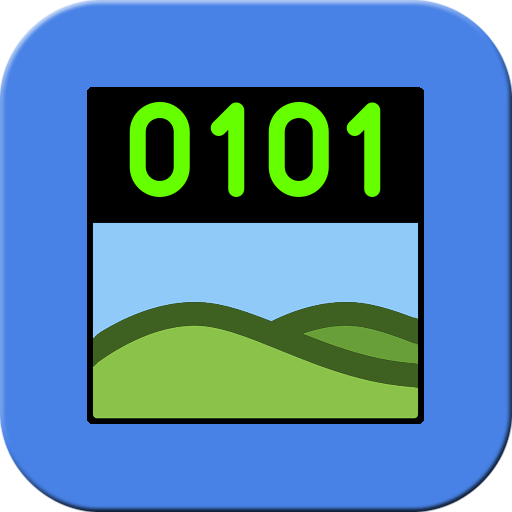 Retro Steganography - hidden Secret Text in Images icon