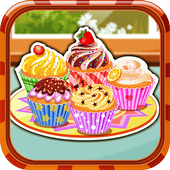 Creamy cupcakes icon