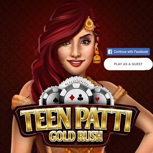 Teen Patti Gold Rush - 3Patti Poker Card Game أيقونة