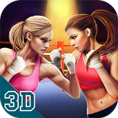 Anime Girls Ninja Fighting 3D icon