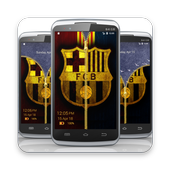 Barcelona Zipper Lock Screen icon