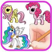 How To Draw My Little Pony And Unicorn