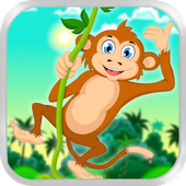 Safari Monkey Run 2 : Surfers Endless Run Games icon