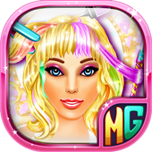 Haircuts Salon Games for Girls icon