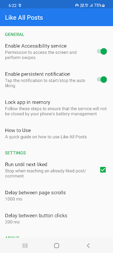 Like All Posts for Facebook screenshot 1