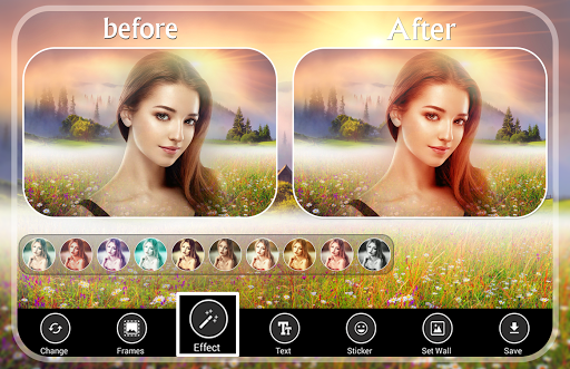 Nature Photo Frames - natural garden effects style screenshot 3
