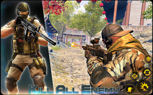 Modern FPS Battleground 3D - Gun Shooting Missions screenshot 10