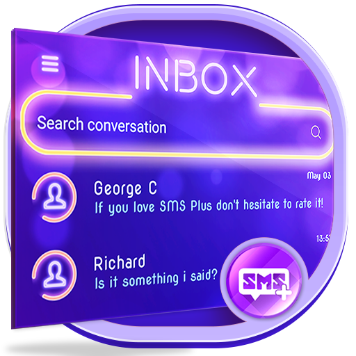 Neon SMS Theme icon