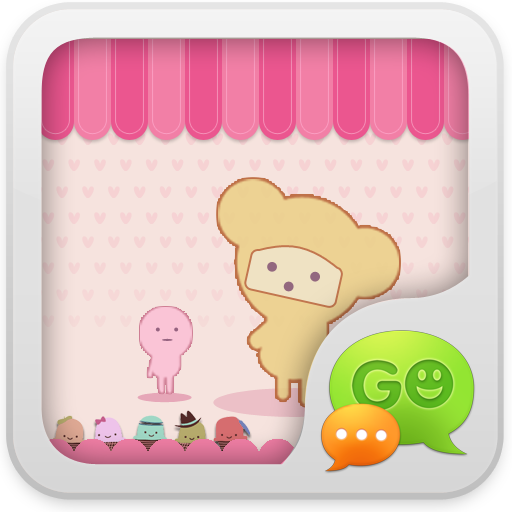 GO SMS Pro Pink Sweet theme icon