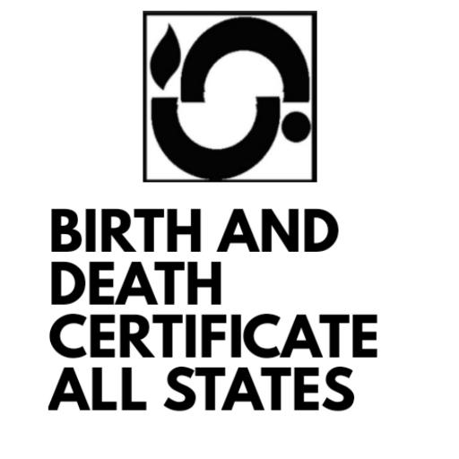 Birth And Death Certificate All States иконка