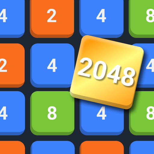 2048 Слияние чисел головоломка иконка