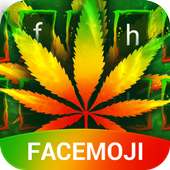 Rasta Weed Keyboard Theme & Emoji Keyboard on 9Apps