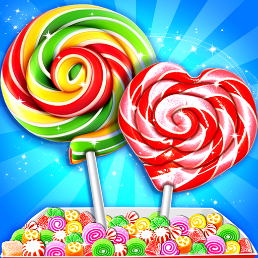 Sweet Candy Maker - Lollipop &amp; Gummy Candy Game icon