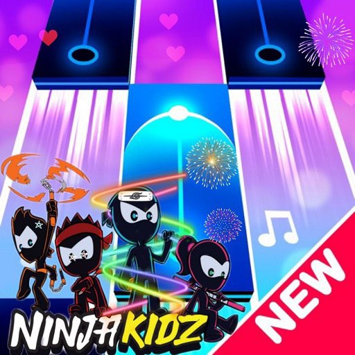Ninja kids piano tiles 2022-new song icon
