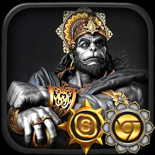 Lord Hanuman Ji Launcher Theme أيقونة