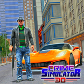 Crime Simulator 3D - Real Gangster Crime Game icon