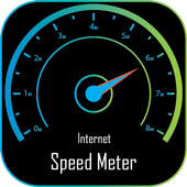 3G, 4G Data &amp; Wifi Internet Speed Meter أيقونة