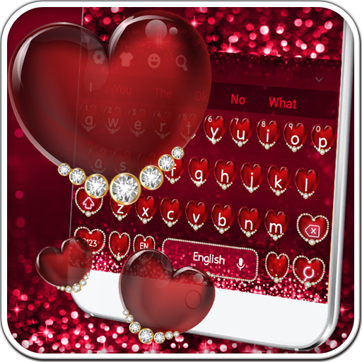 ikon Red Wine Jewelry Keyboard