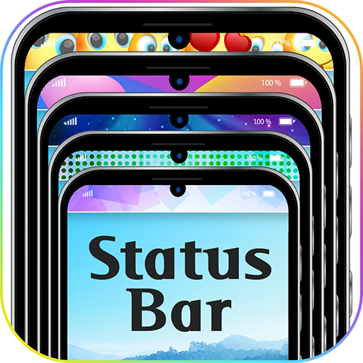 Customized Color Status Bar - GIF &amp; Background icon