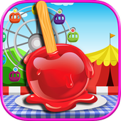 Candy Apple Maker - Kids Fair Food Candy FREE icon