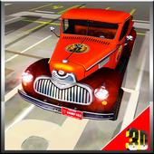 New City Car Parking Stunts sim icon