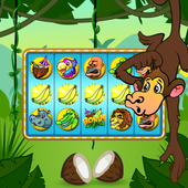 Monkey Slot Machine Mania Free icon