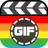 Gif Maker &amp; Editor Convert 3gp to Gif Mp4 icon
