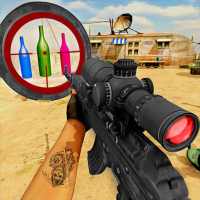 Real Master Bottle Shooter Expert - Free Shooting