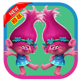 Cute Trolls Wallpaper hd icon