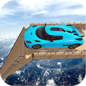 Mega ramp car stunts 2018 - Impossible ramp racing icon