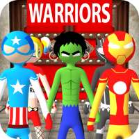 Stickman Fight - SuperHero Action Stick Battle
