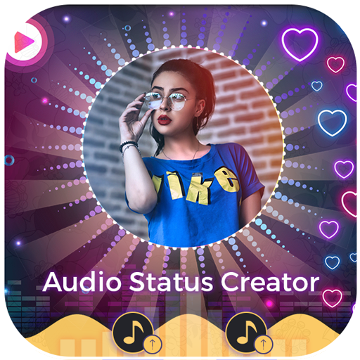 Audio Story &amp; Status Maker App icon
