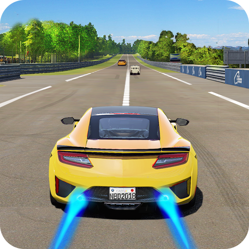 Racing In Car City Traffic icon