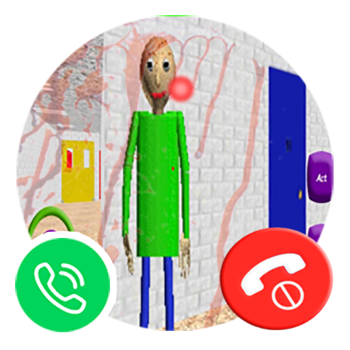 📱 Call Calling From Baldi's Basics Simulation icon