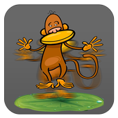 Active monkey Jump icon