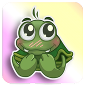 Cute Turtle WASticker App Emoji Emoticon Whatsapp icon